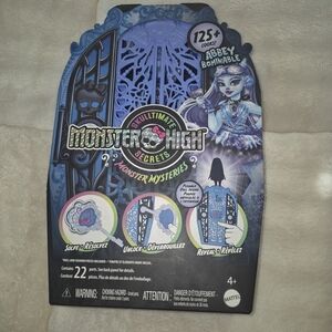 Monster High Playset with Blue and Lavender Accents